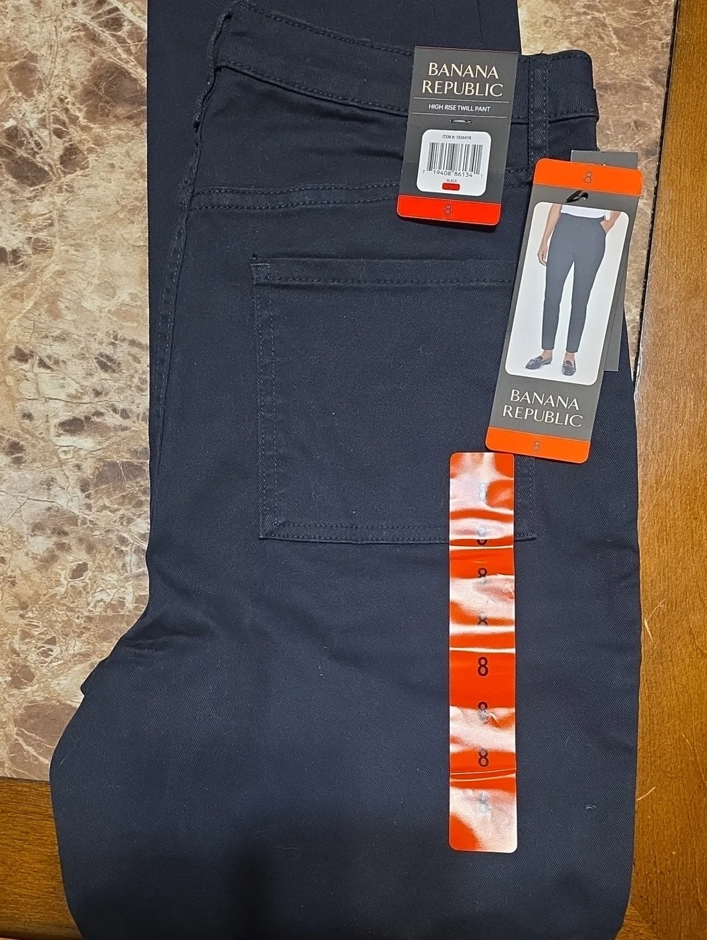 Banana Republic Women's High Rise Twill Pants